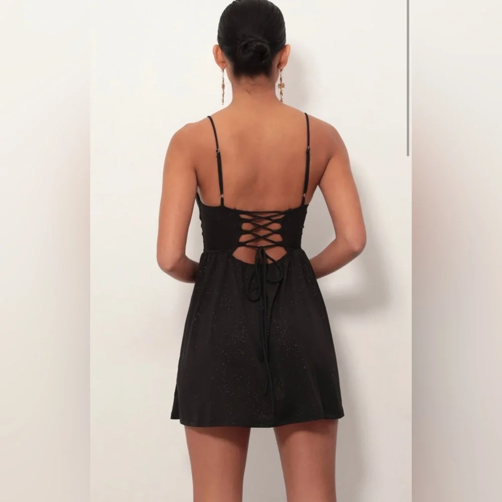 Black cocktail dress - Picture 2 of 5